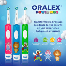 Charger l&#39;image dans la galerie, Brosse à dents électrique rotative pour enfants | ORALEX POWER KIDS
